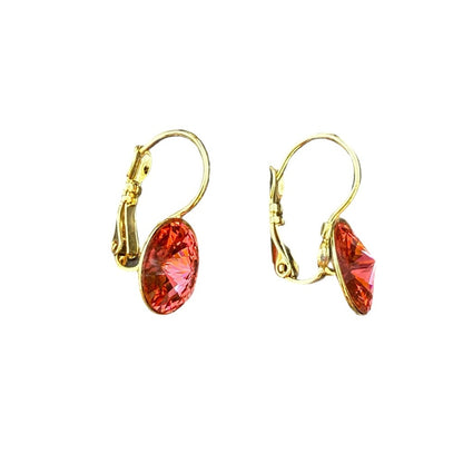 Handcrafted earrings with Swarovski crystal