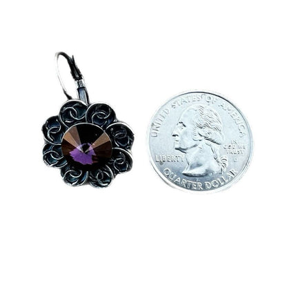 Handcrafted Earrings with Swarovski Crystal