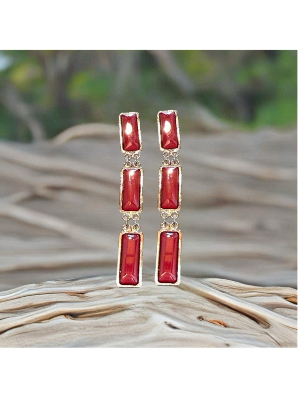 Handcrafted earrings made with quality Austrian crystal