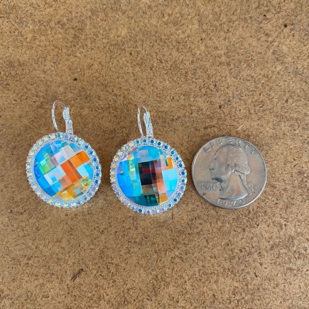 Handcrafted Earrings with Swarovski Crystal