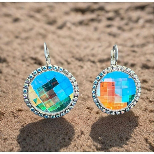 Handcrafted Earrings with Swarovski Crystal