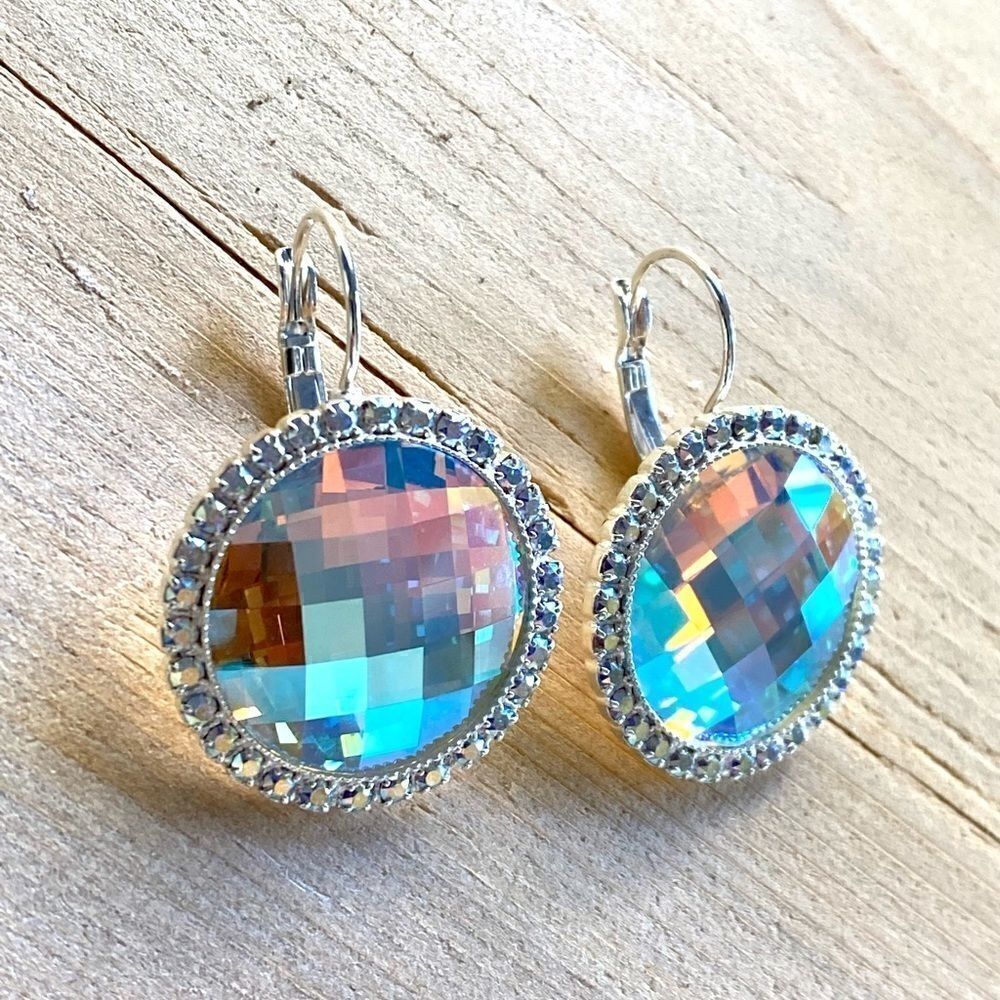 Handcrafted Earrings with Swarovski Crystal