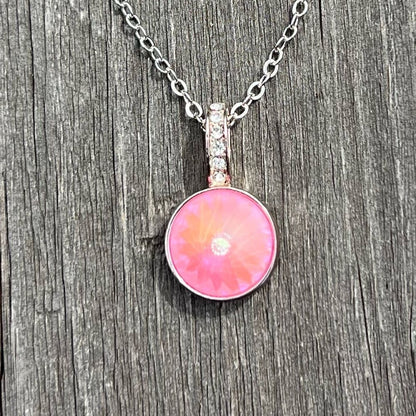 Handcrafted Necklace with Swarovski Crystal