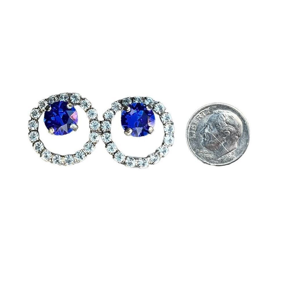 Handcrafted earrings with Swarovski crystal