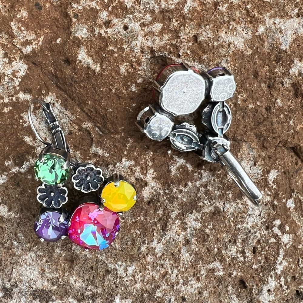 Handcrafted Earrings with Swarovski Crystal