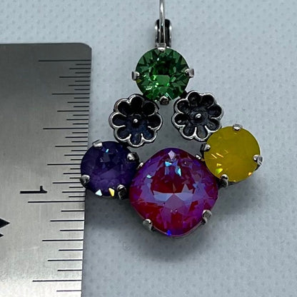 Handcrafted Earrings with Swarovski Crystal