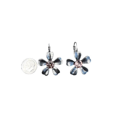 Handcrafted earrings with Swarovski crystal