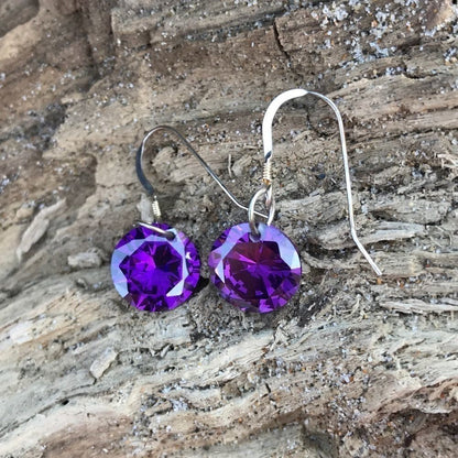 Handcrafted CZ Earrings