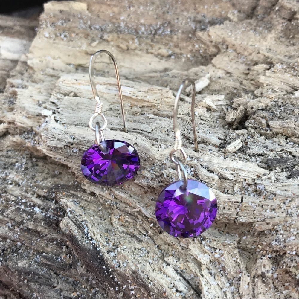 Handcrafted CZ Earrings