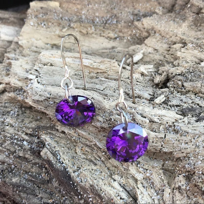 Handcrafted CZ Earrings