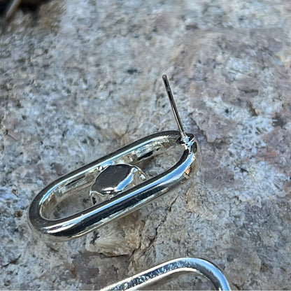 Handcrafted earrings with AB Swarovski crystal