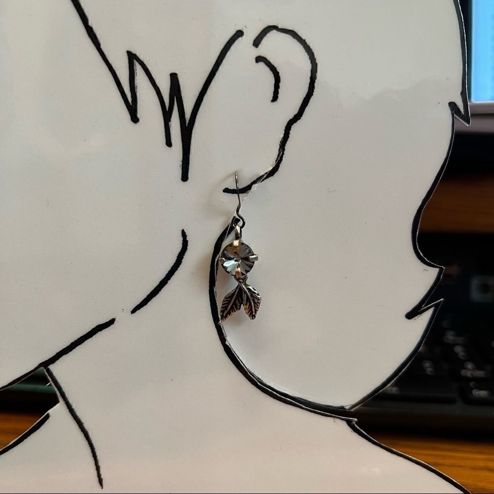 Handcrafted Earrings with Swarovski Crystal