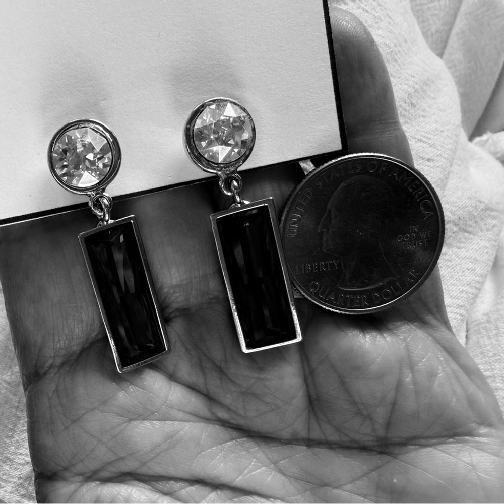 Handcrafted earrings with Austrian crystal