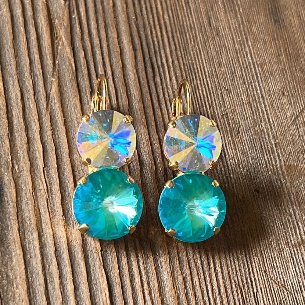 Handcrafted Earrings with Swarovski Crystal