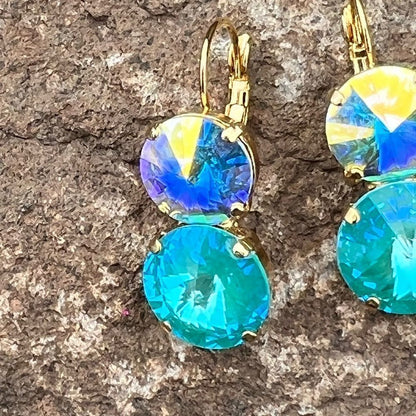 Handcrafted Earrings with Swarovski Crystal