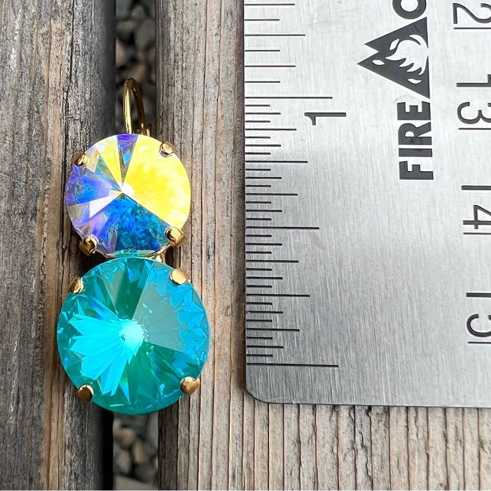Handcrafted Earrings with Swarovski Crystal