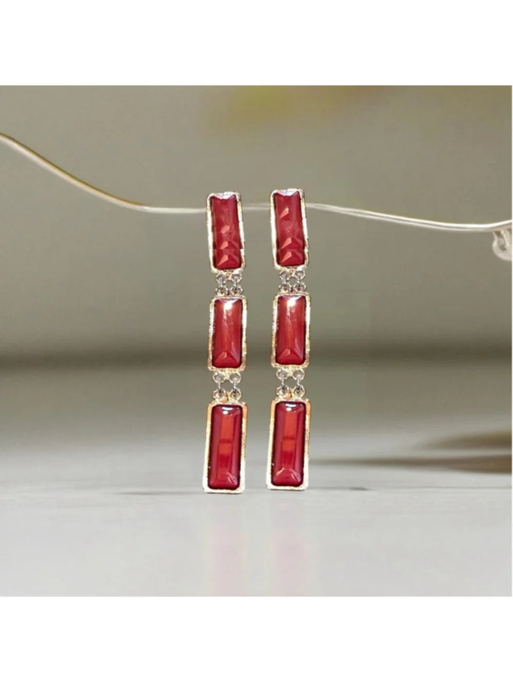 Handcrafted earrings made with quality Austrian crystal