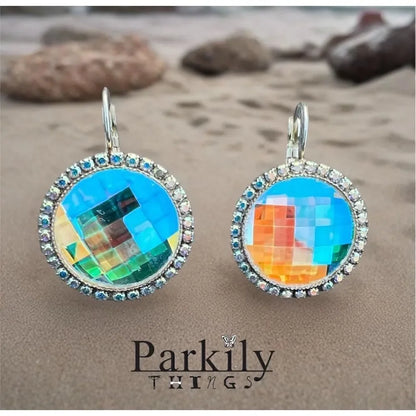 Handcrafted Earrings with Swarovski Crystal