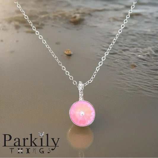Handcrafted Necklace with Swarovski Crystal