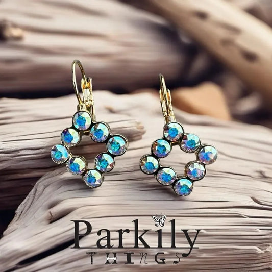Handcrafted Earrings with Swarovski Crystal