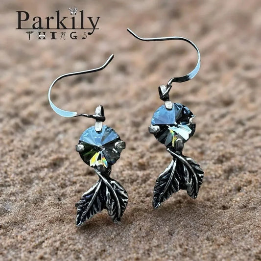 Handcrafted Earrings with Swarovski Crystal