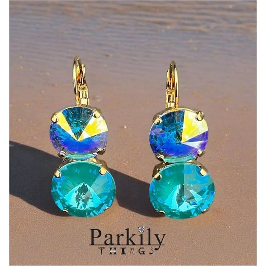 Handcrafted Earrings with Swarovski Crystal